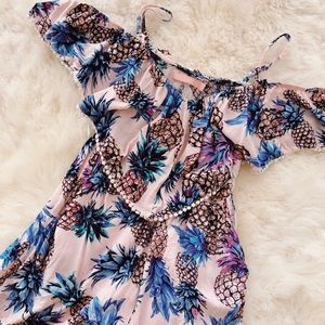 Cute pineapple romper